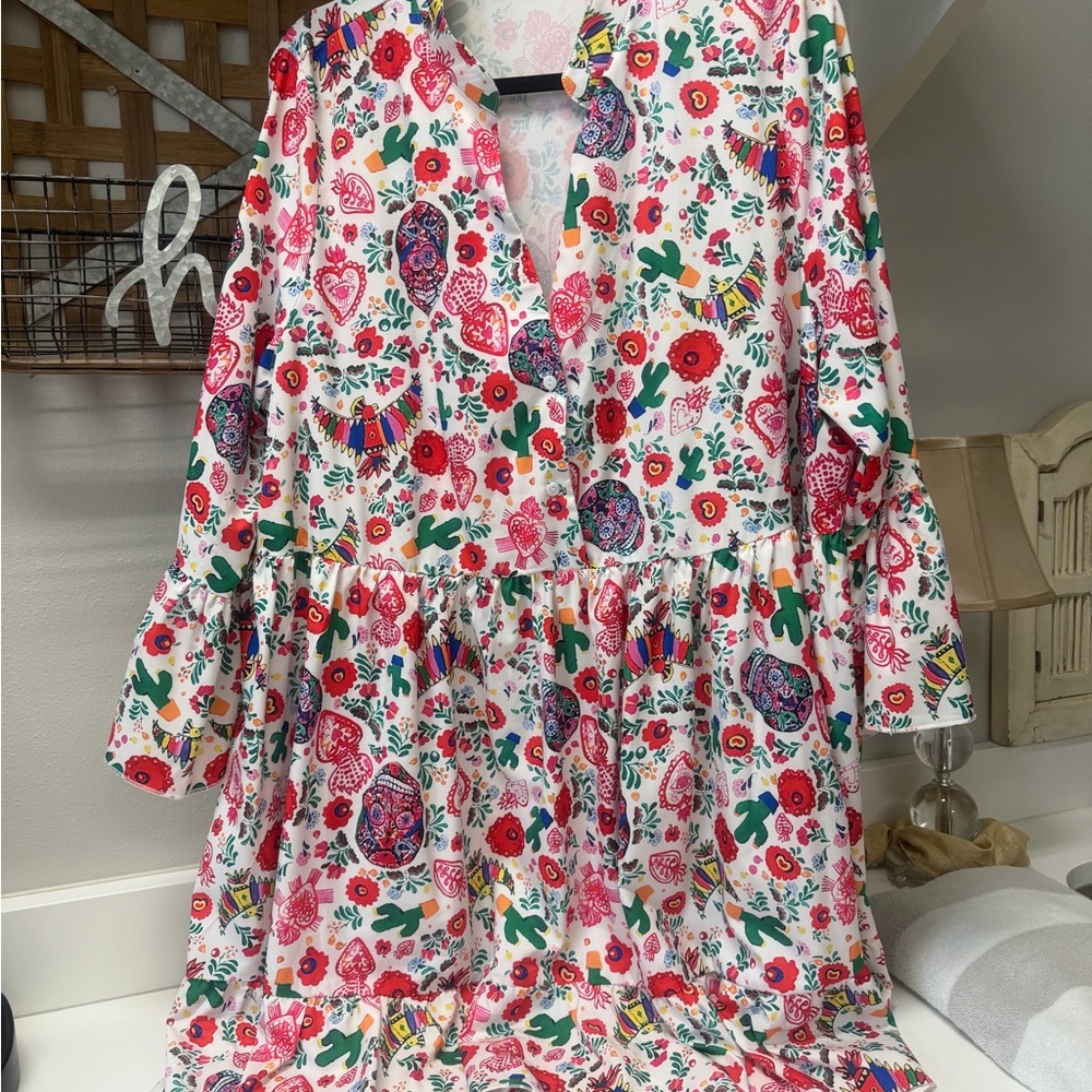 Floral Patterned Dress